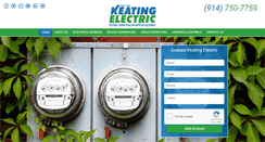 Desktop Screenshot of keatingelectric.com